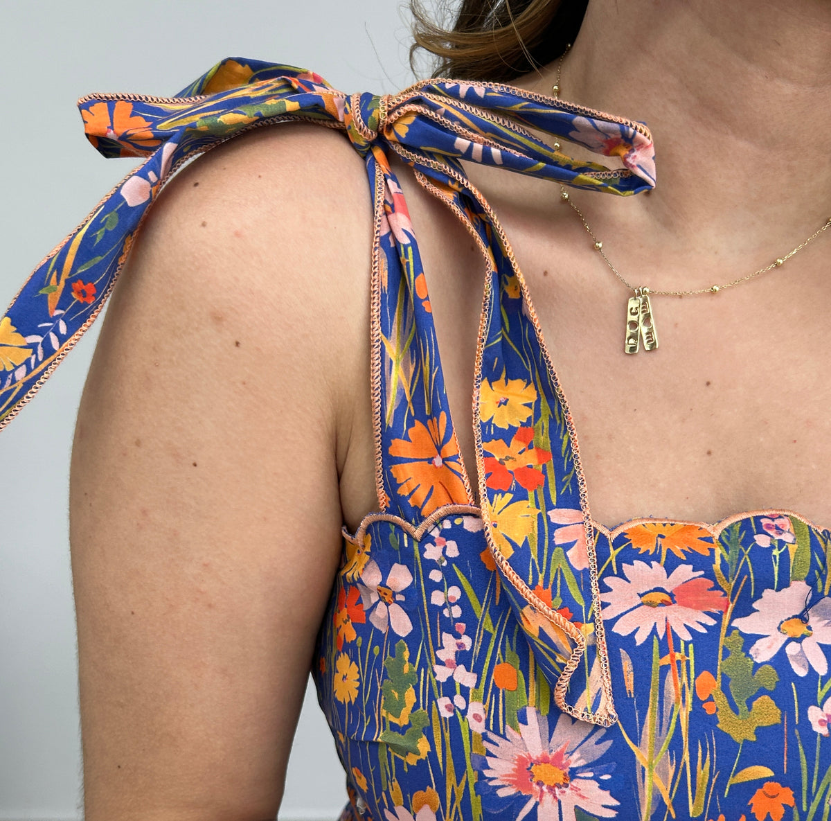 Ella Floral Print Maxi Dress – view 4