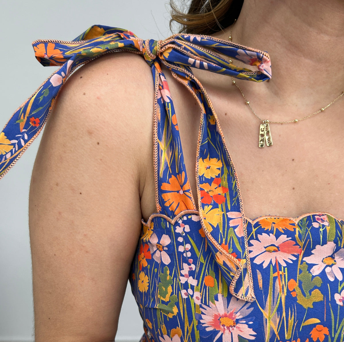 Ella Floral Print Maxi Dress â view 4
