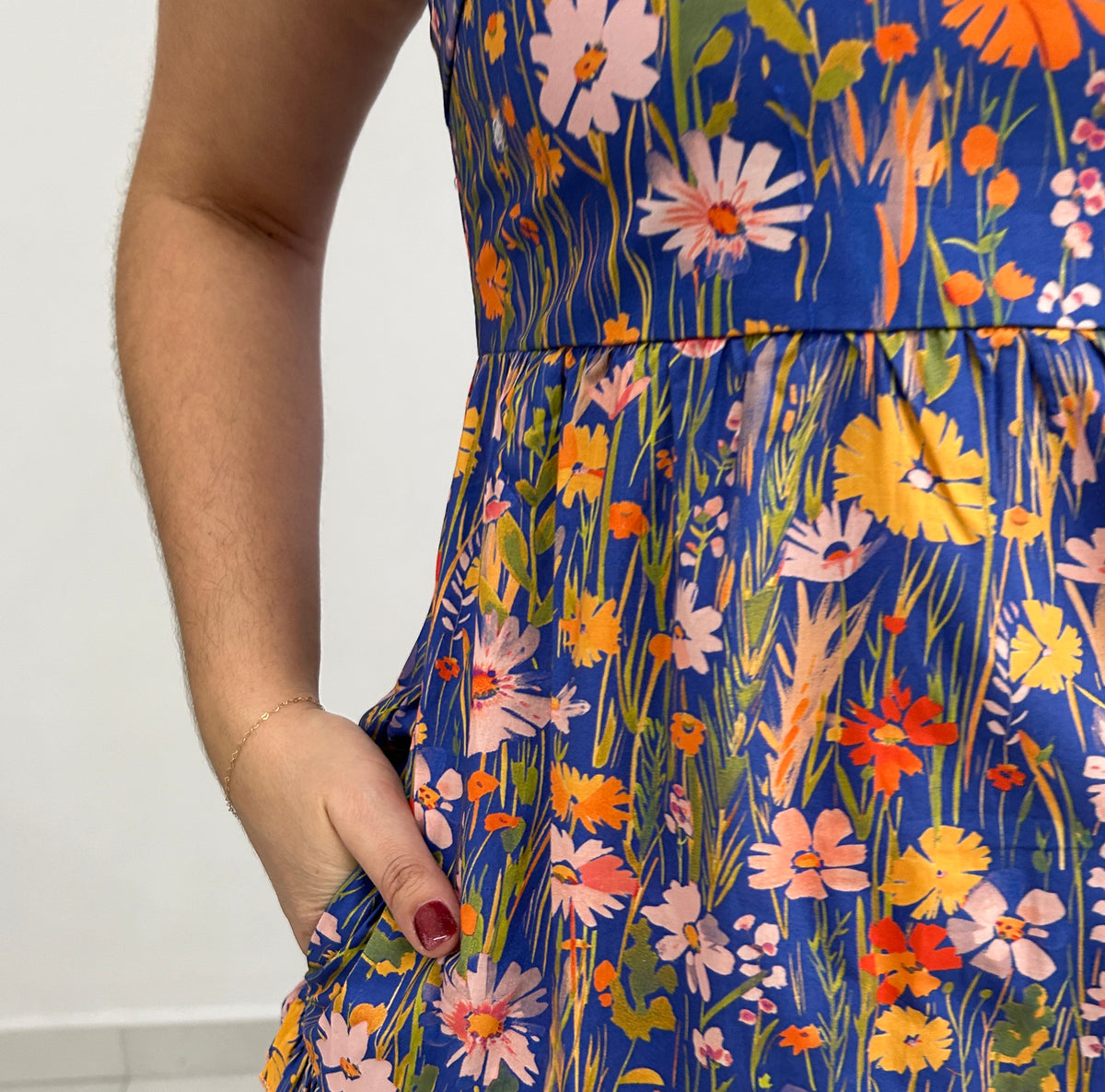 Ella Floral Print Maxi Dress – view 5