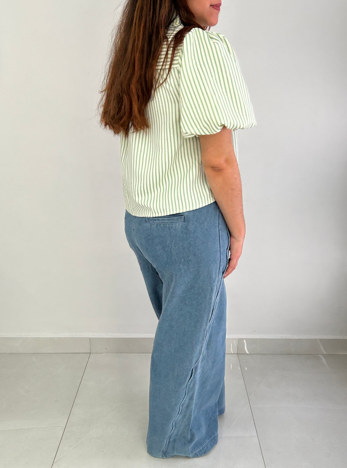 Emmie Wide Leg Denim Pant – view 2