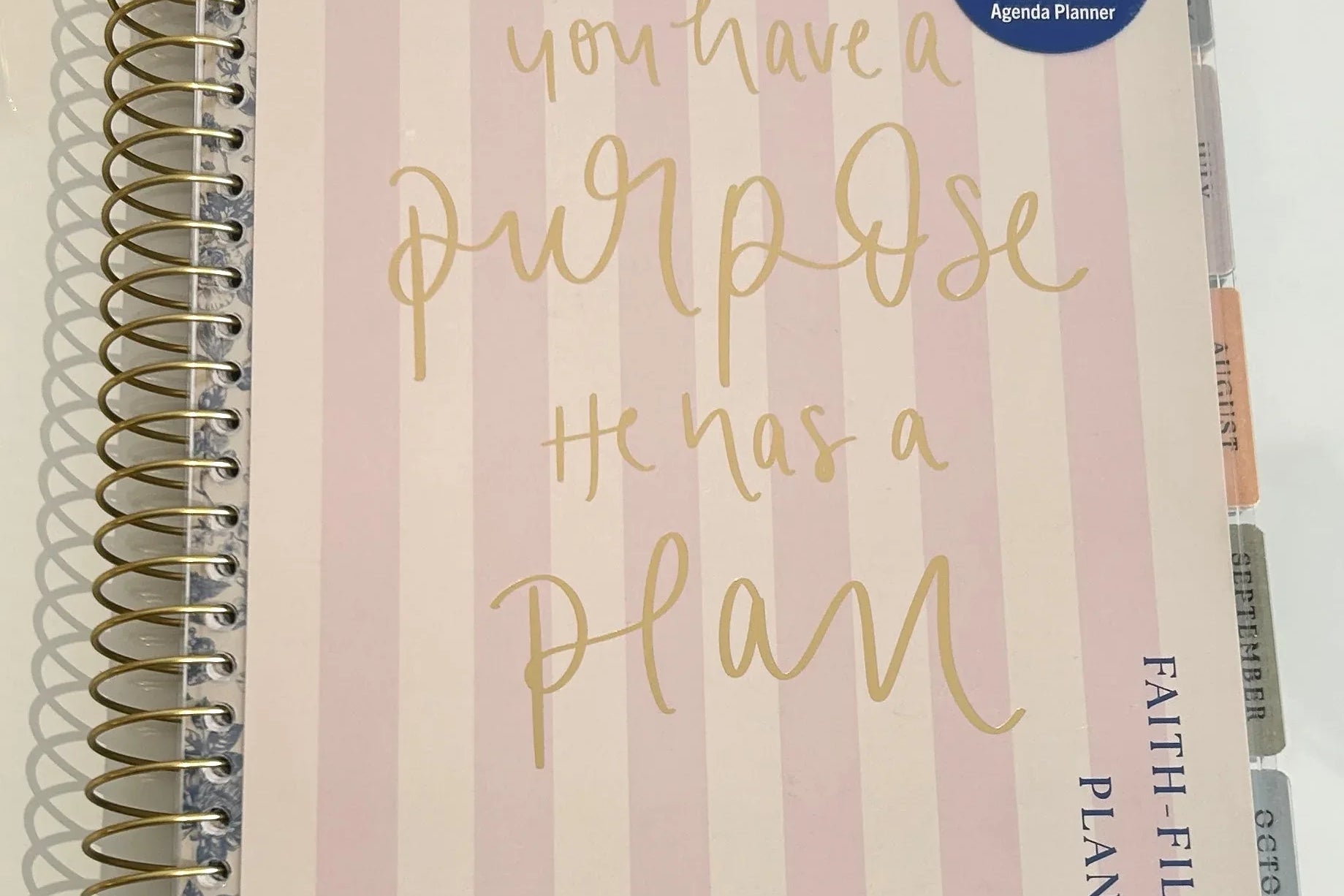 2025 - 26 Planner: You have a purpose - Cuevas Closet -