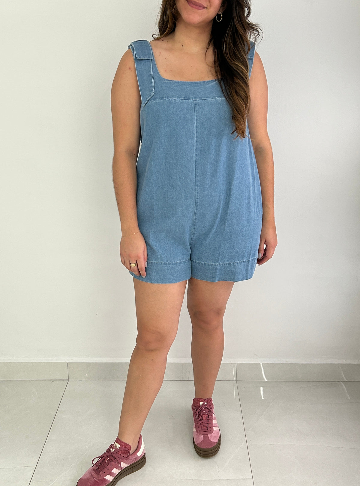 Maisie Denim Romper – view 7