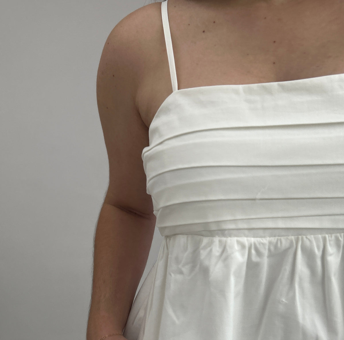 Camille Mini Dress - White – view 5