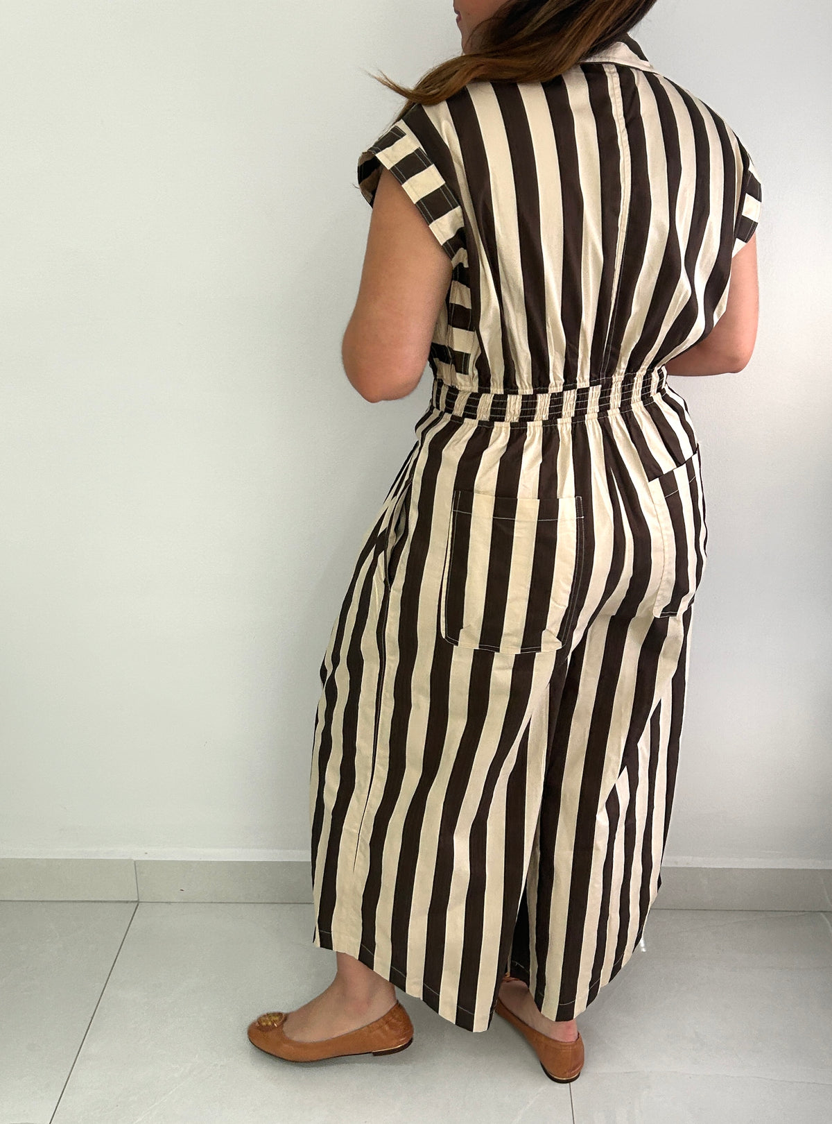 Esmeralda Striped Jumpsuit – view 2