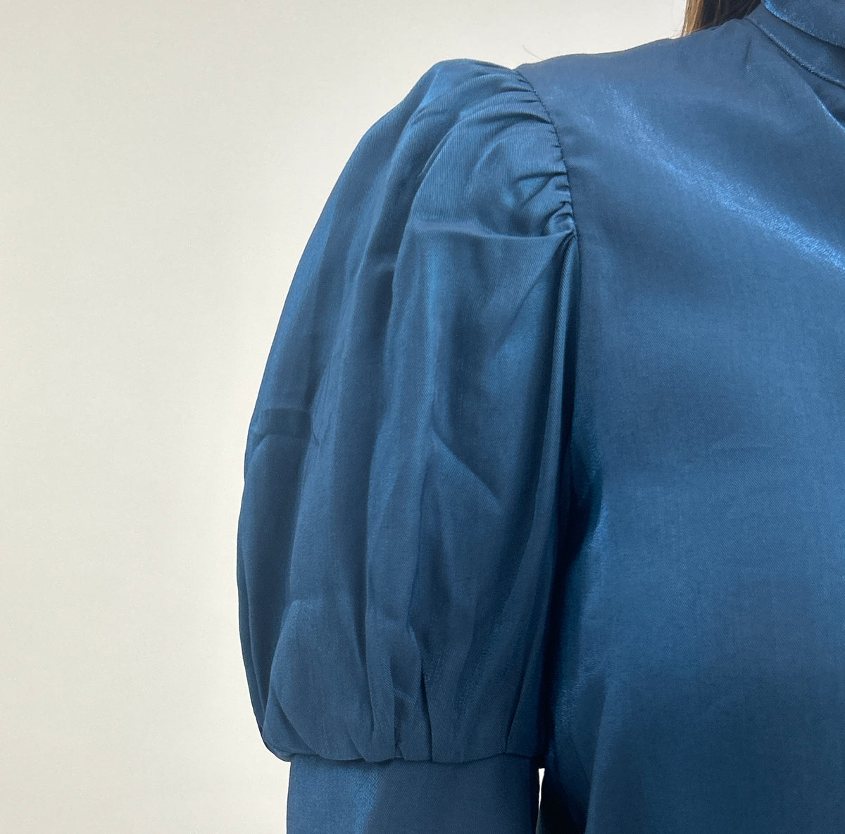 Madeline Knot Top - Navy Blue – view 5