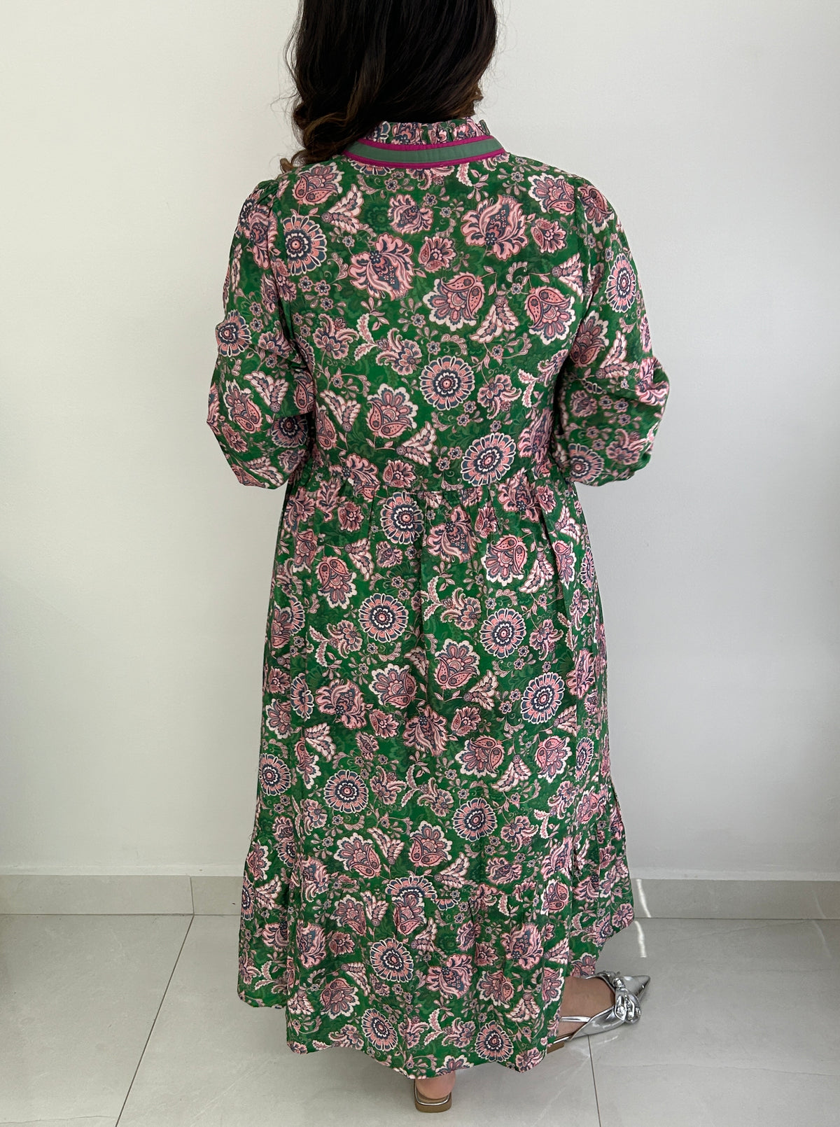 Alena Midi Dress - Green â view 2