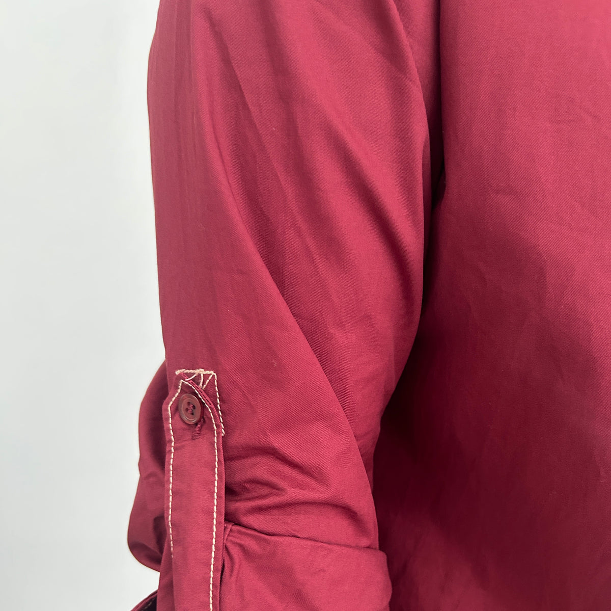 Blair Mini Dress - Burgundy – view 6