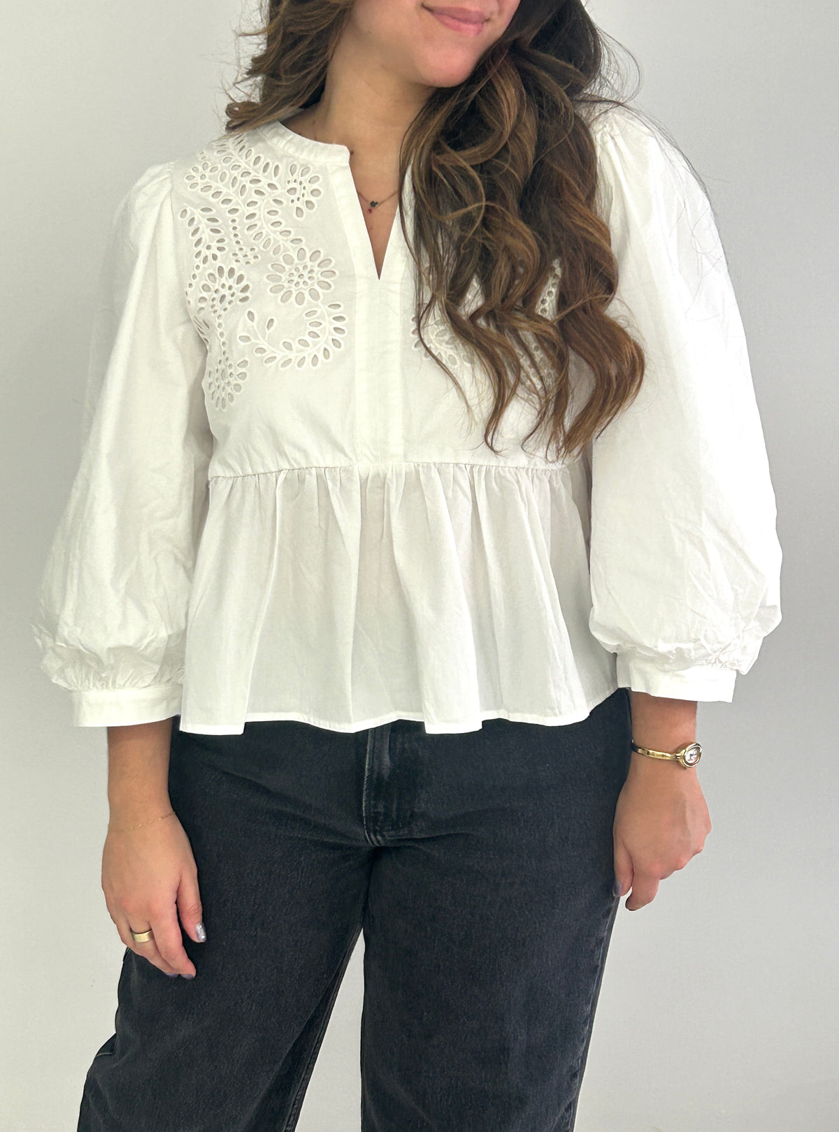 Mabel Top - Off White