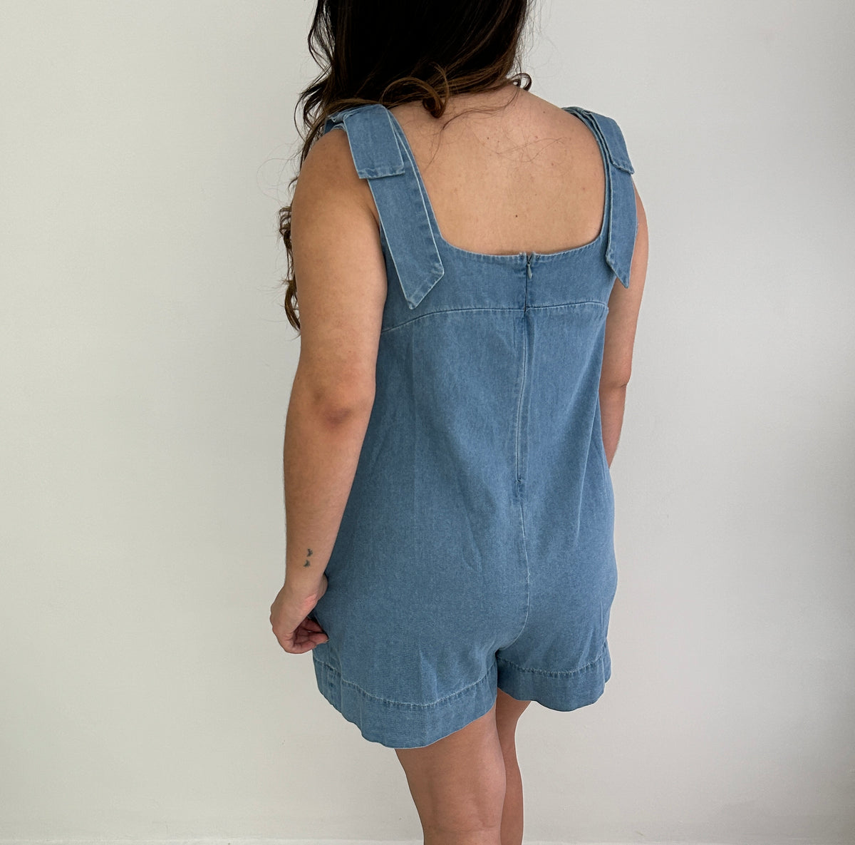 Maisie Denim Romper – view 2