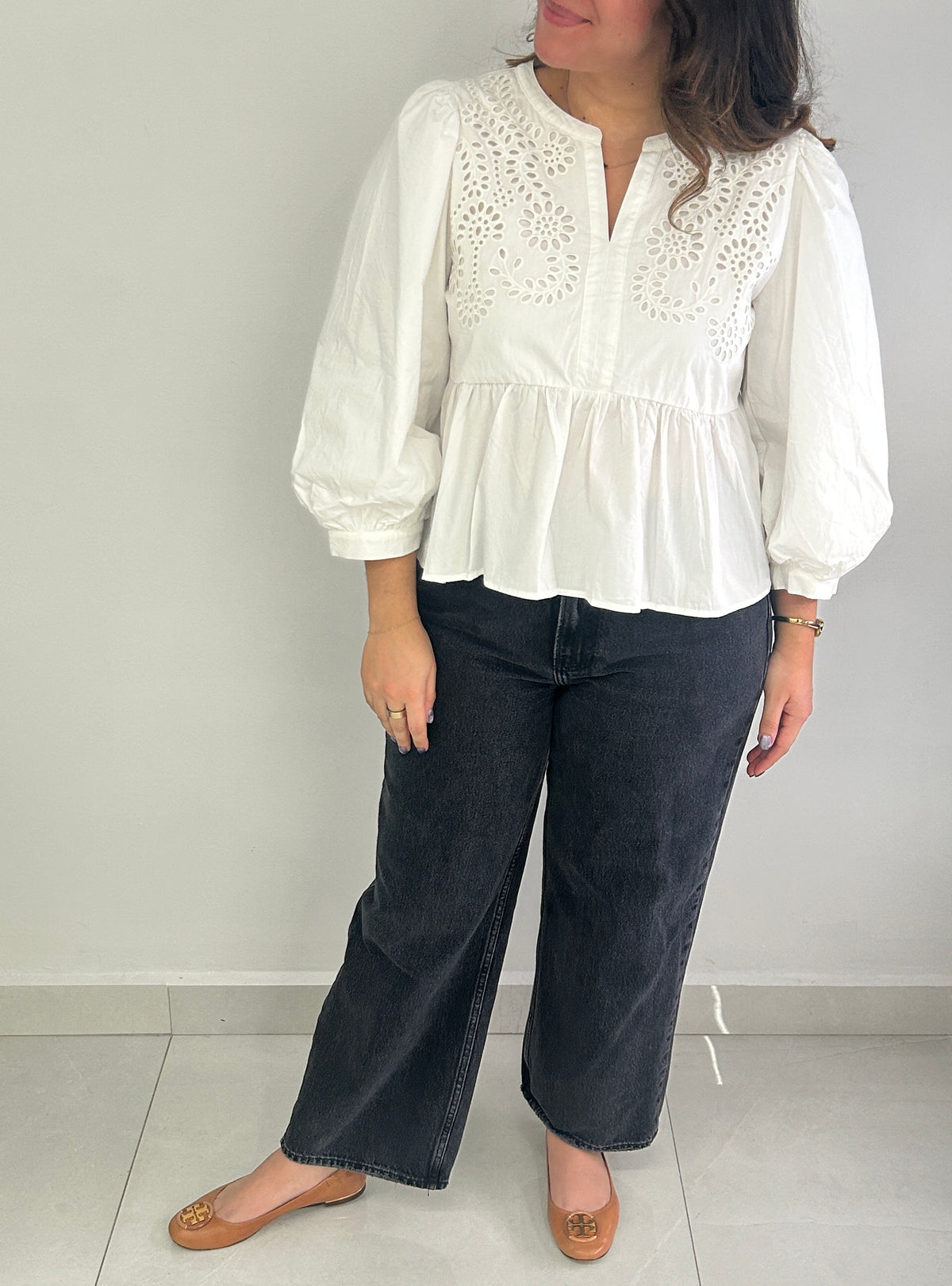 Mabel Top - Off White – view 2