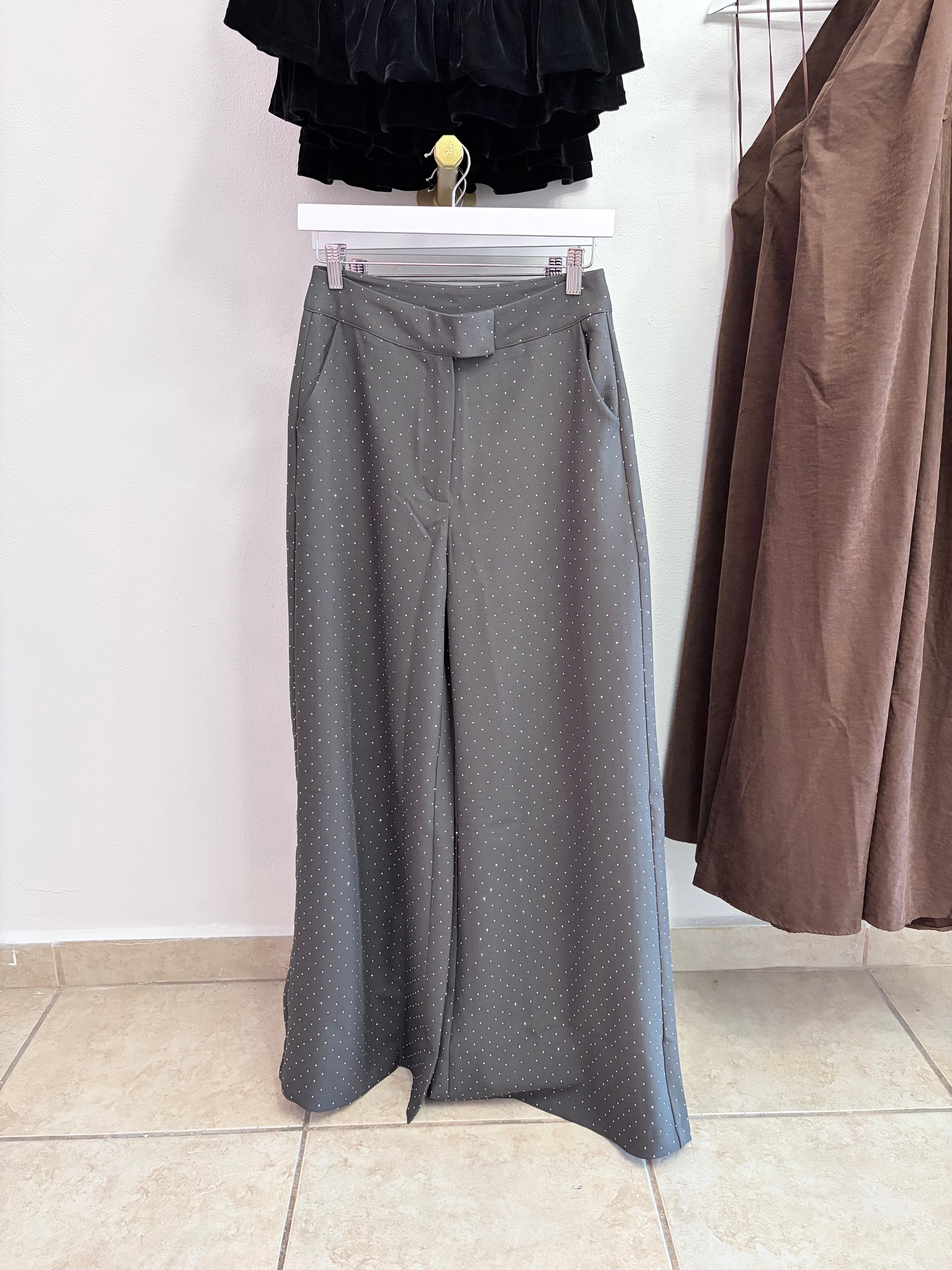 Emily High Waisted Pants - Cuevas Closet - Pants