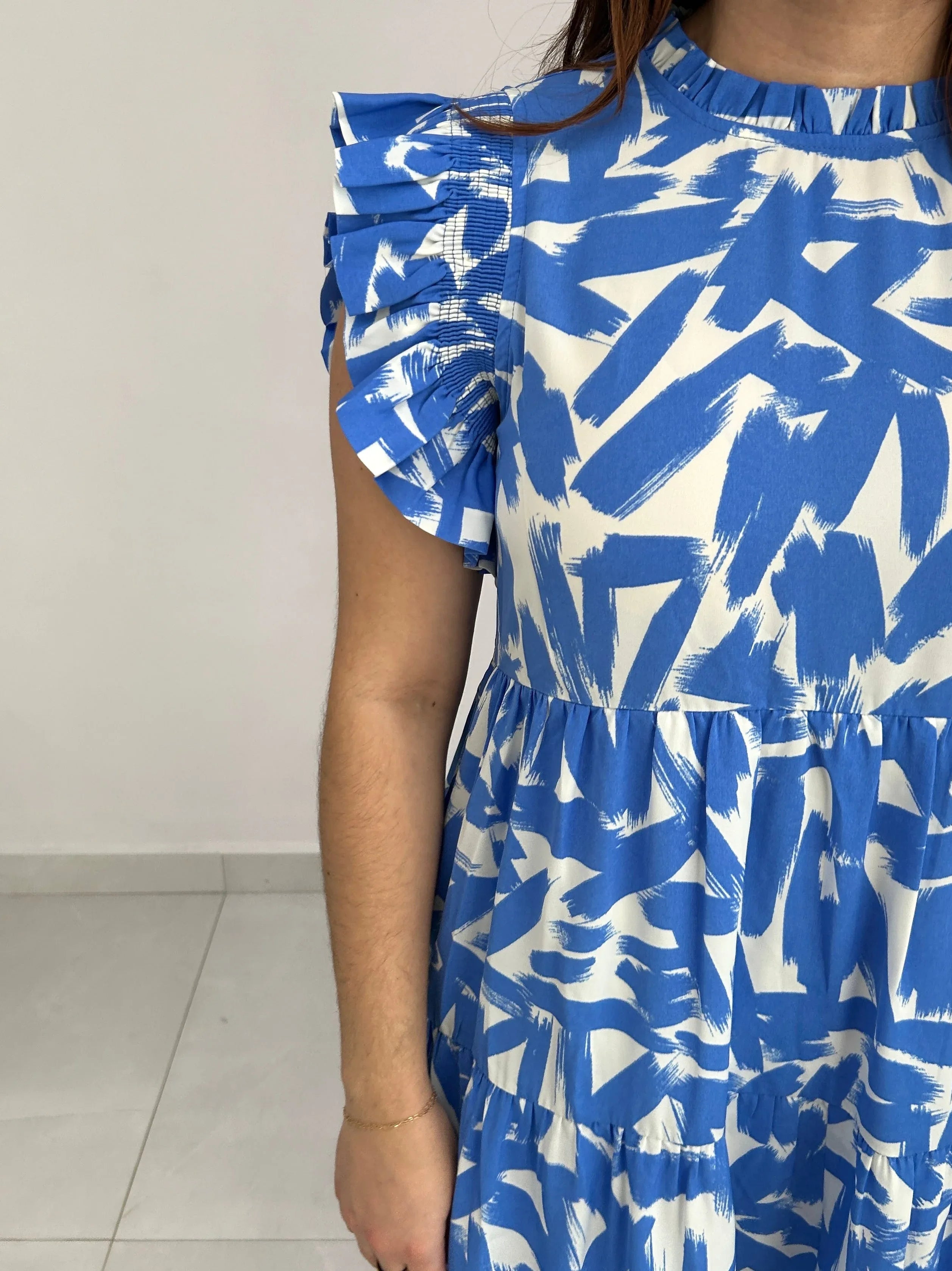 Erin Abstract Maxi Dress - Cuevas Closet - Dress