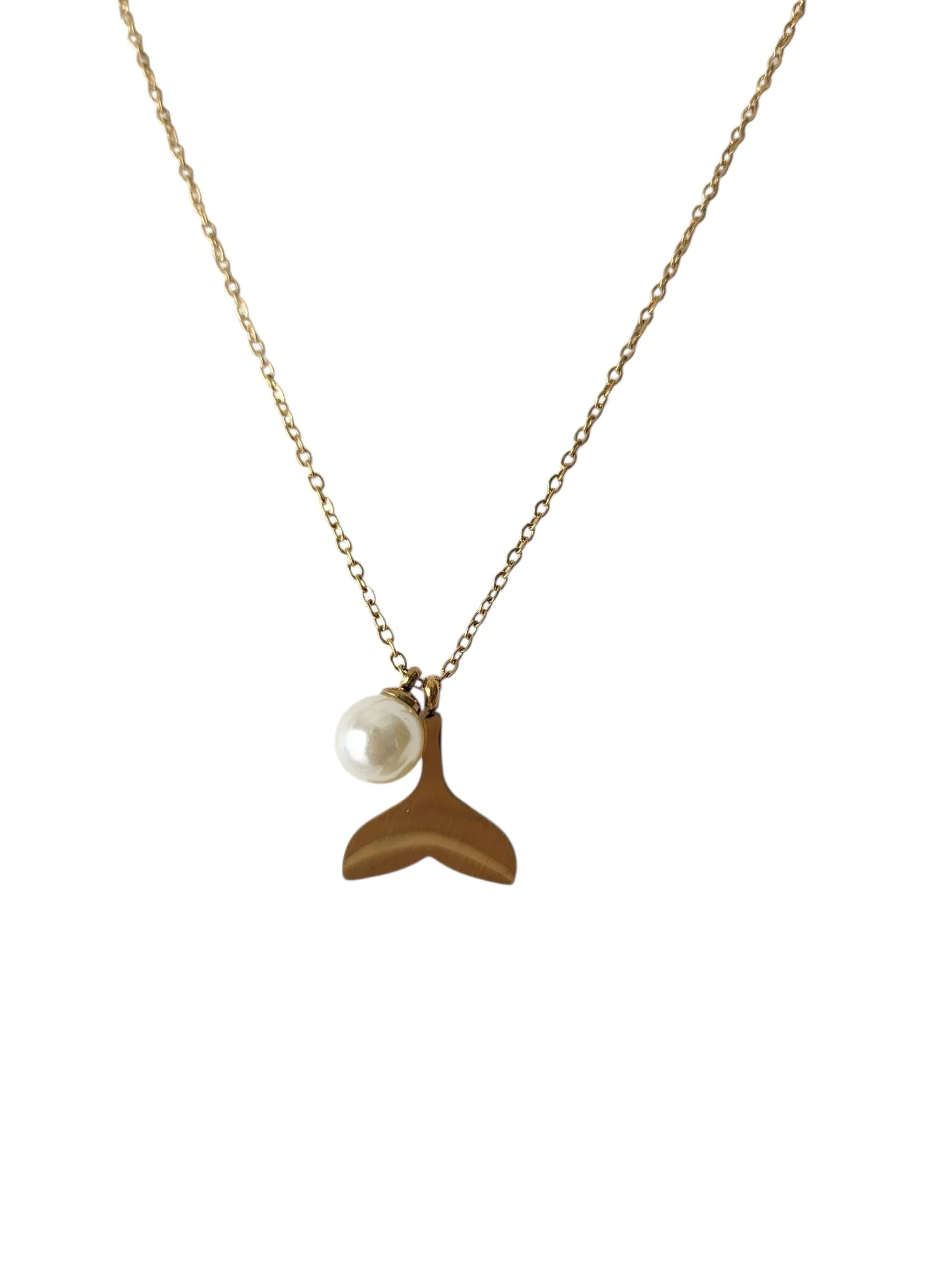 Golden Tail Necklace - Cuevas Closet -
