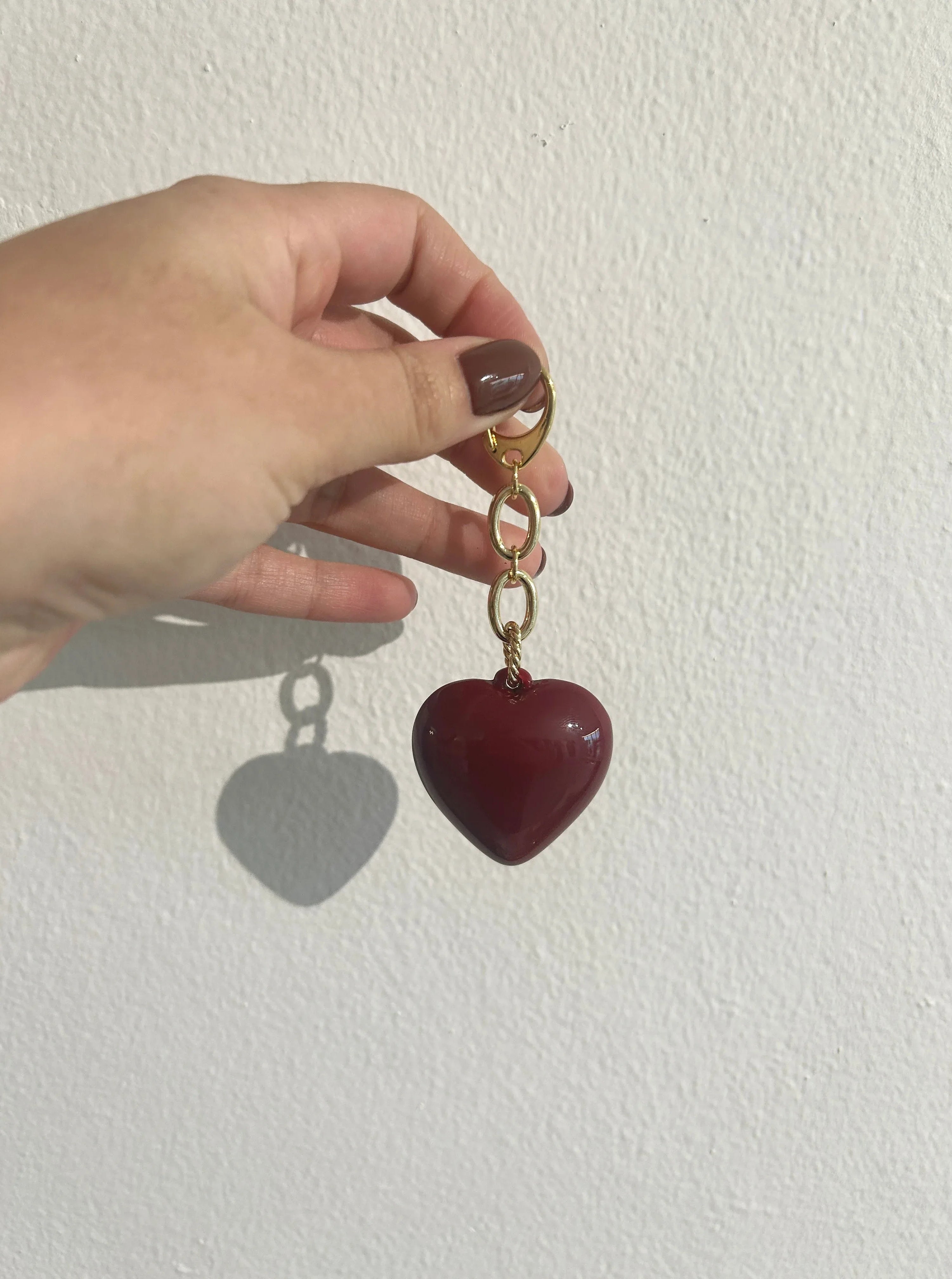 Heart Bag Charm - Cuevas Closet -