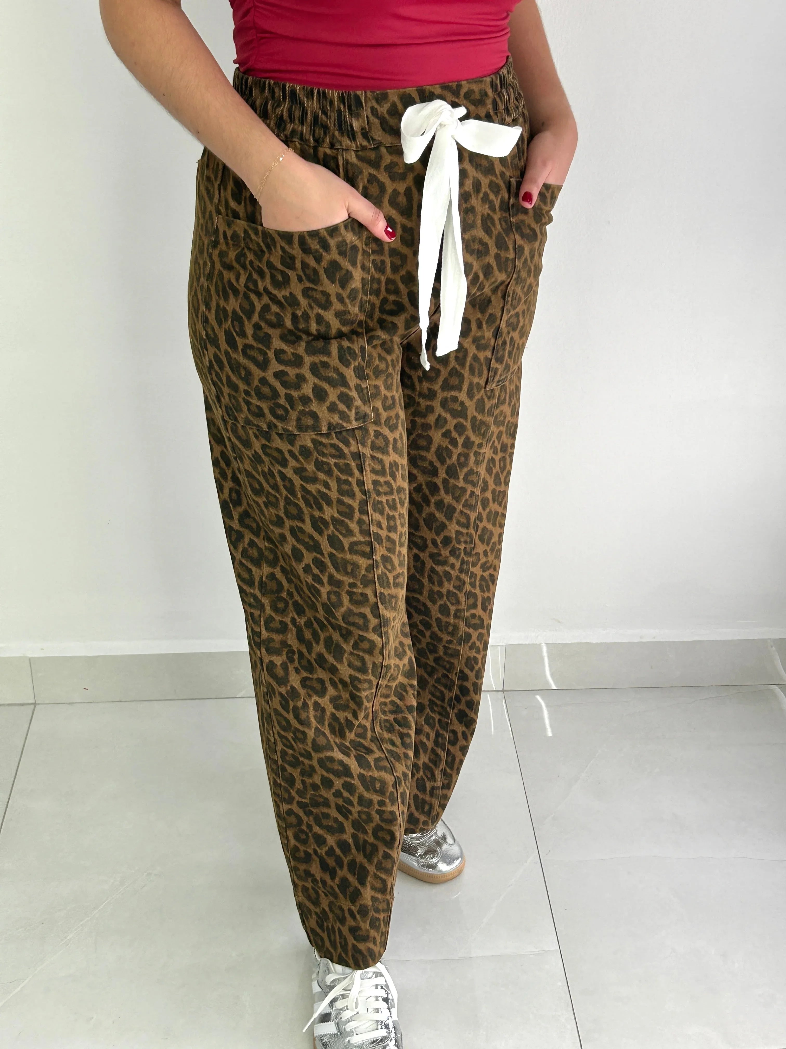 Leo High Waist Pants - Cuevas Closet - Pants