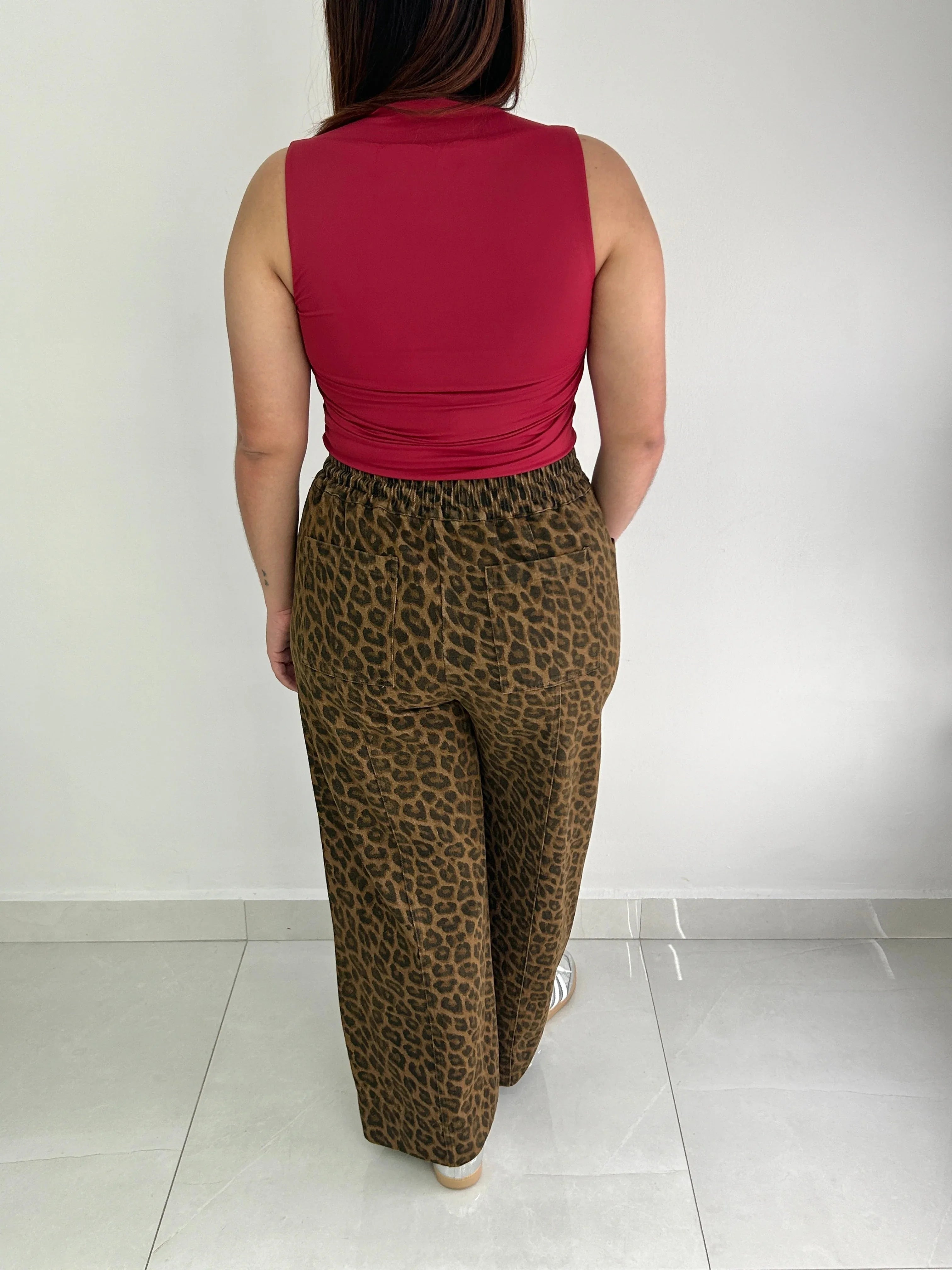 Leo High Waist Pants - Cuevas Closet - Pants