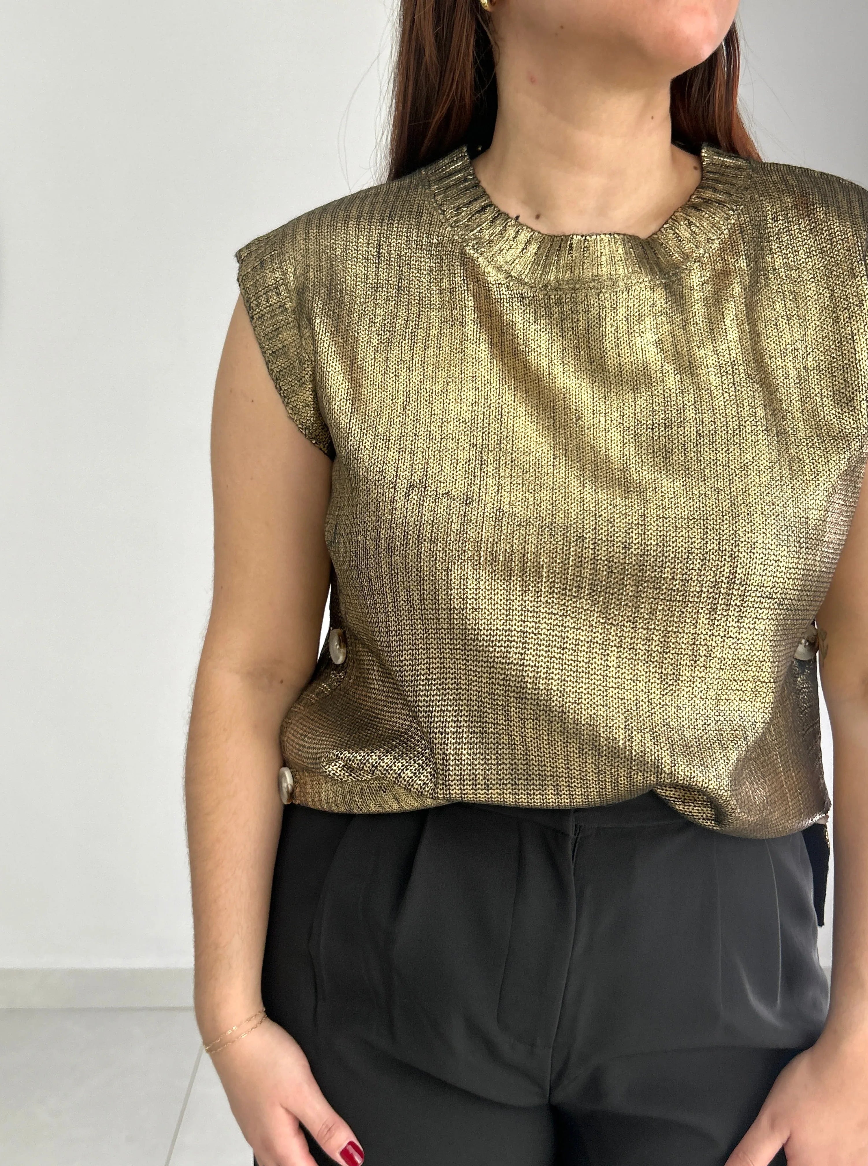 Lyla Sweater Top - Cuevas Closet - Tops