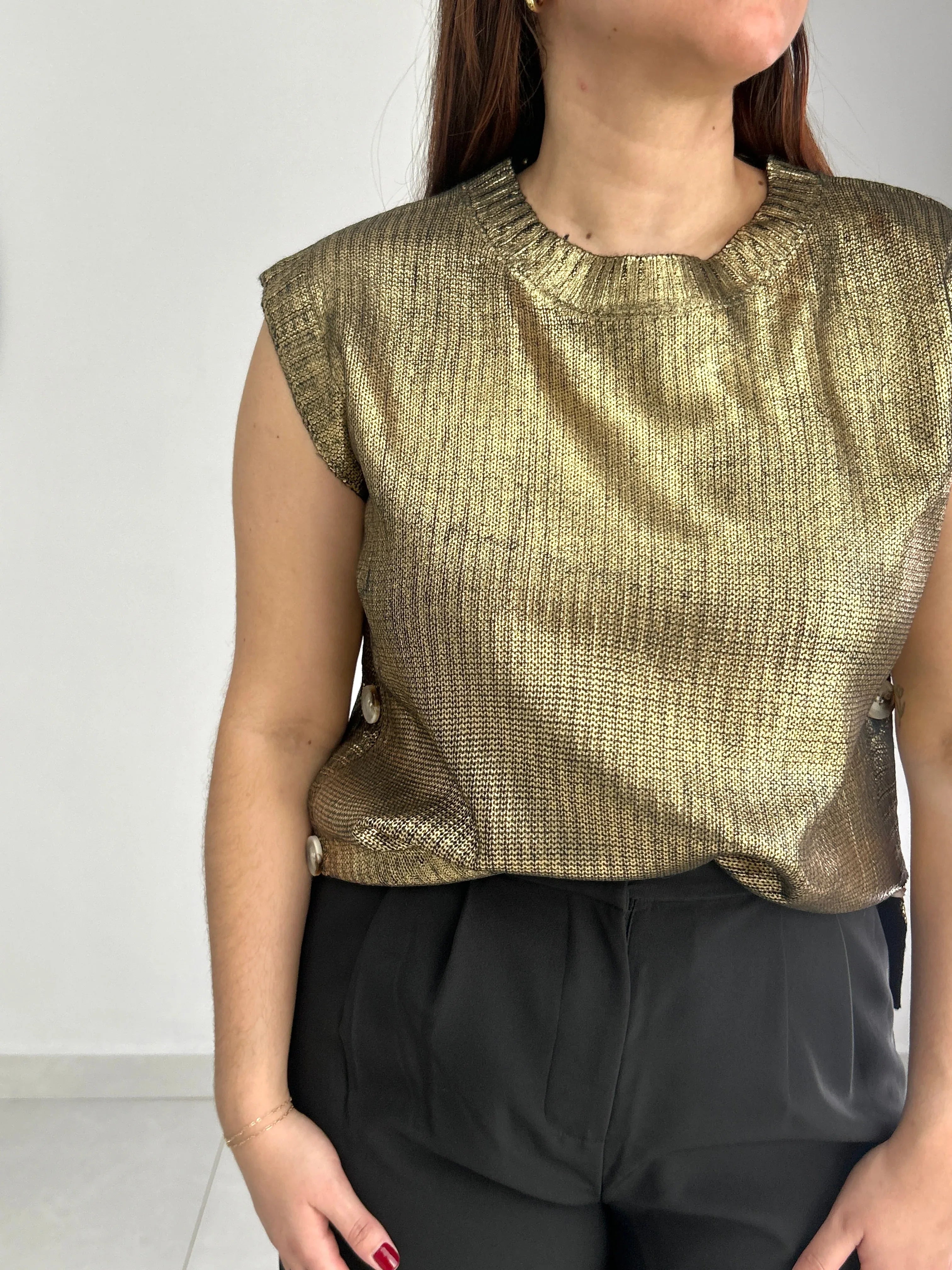 Lyla Sweater Top - Cuevas Closet - Tops