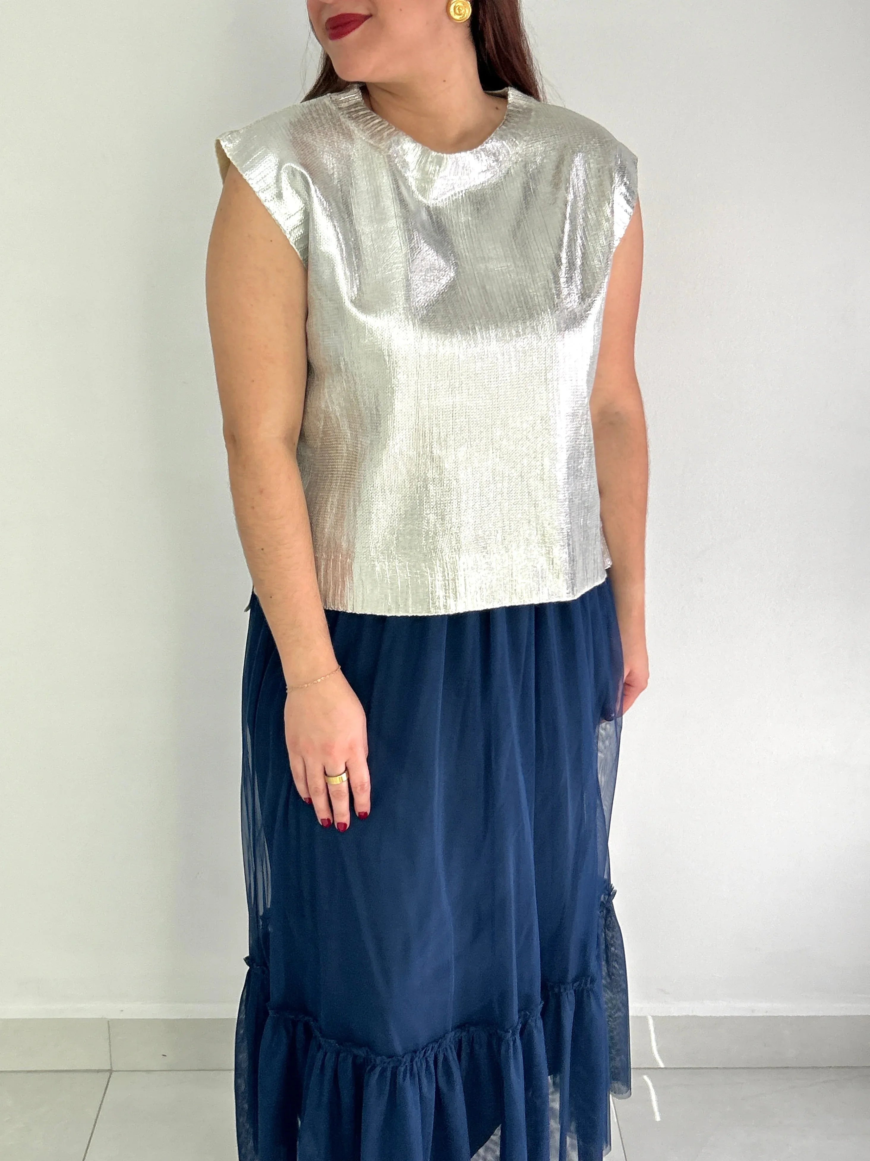 Lyla Sweater Top - Cuevas Closet - Tops