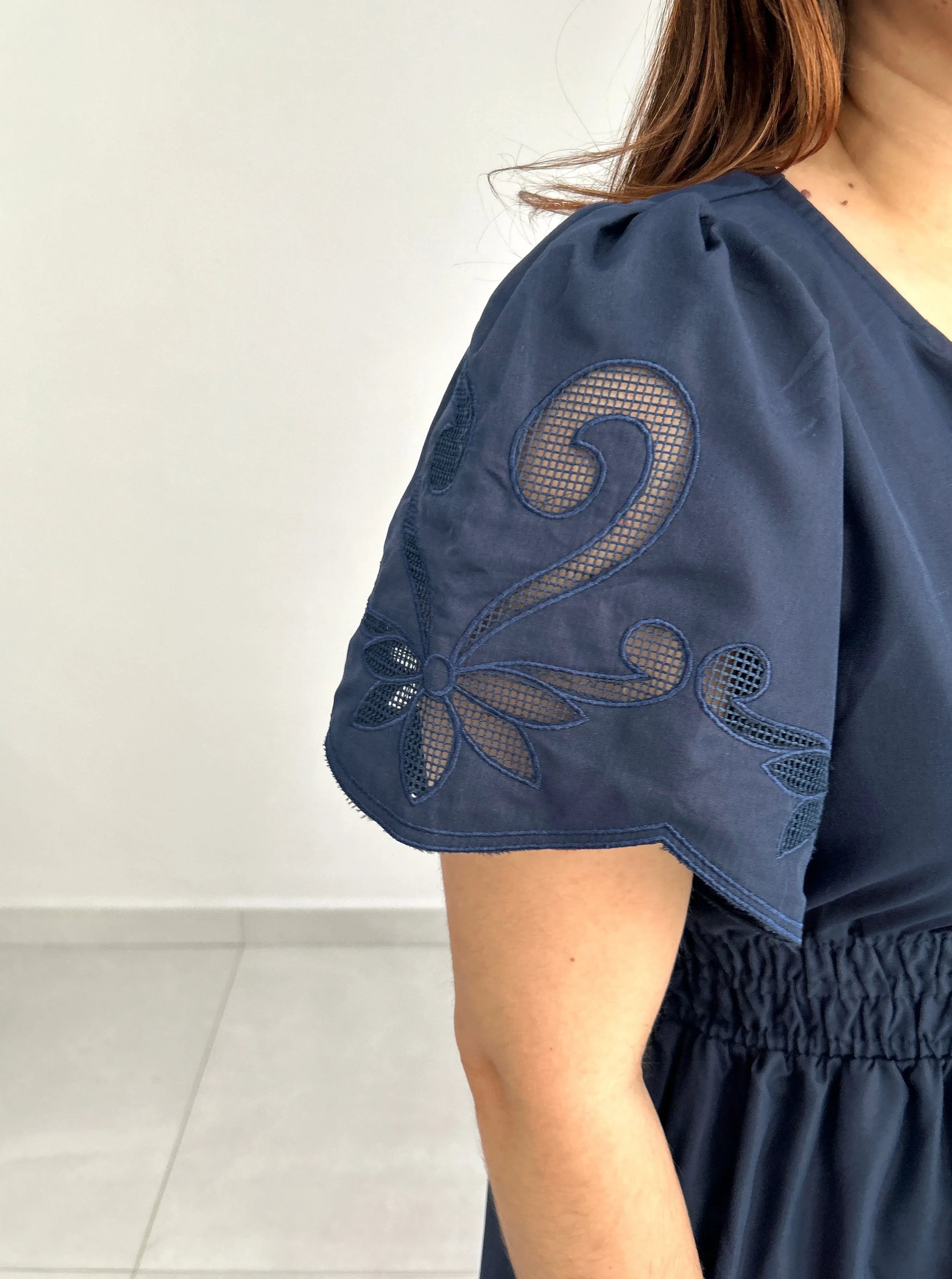 Margaret Embroidered Maxi Dress - Cuevas Closet - Dresses