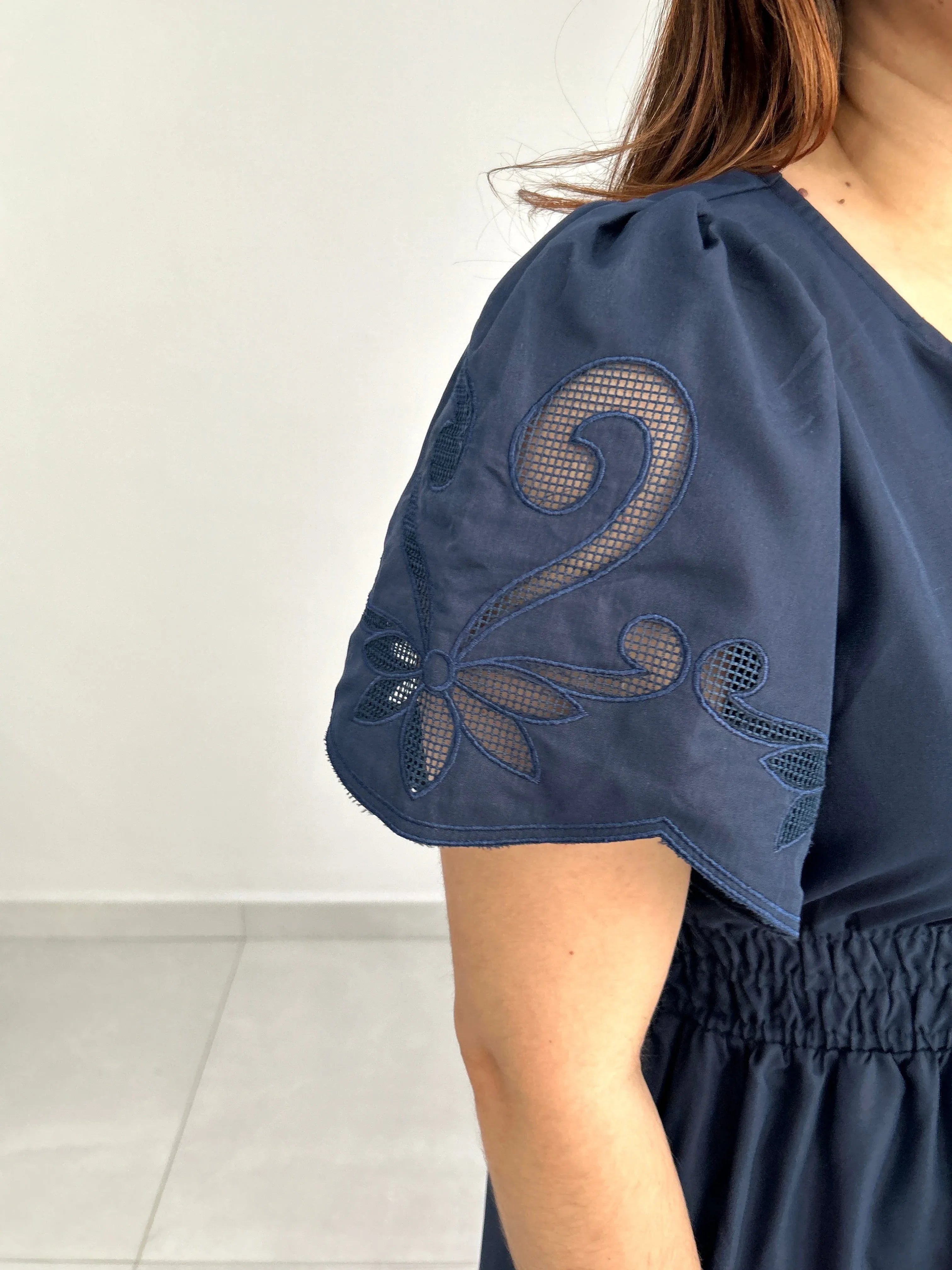 Margaret Embroidered Maxi Dress - Cuevas Closet - Dresses