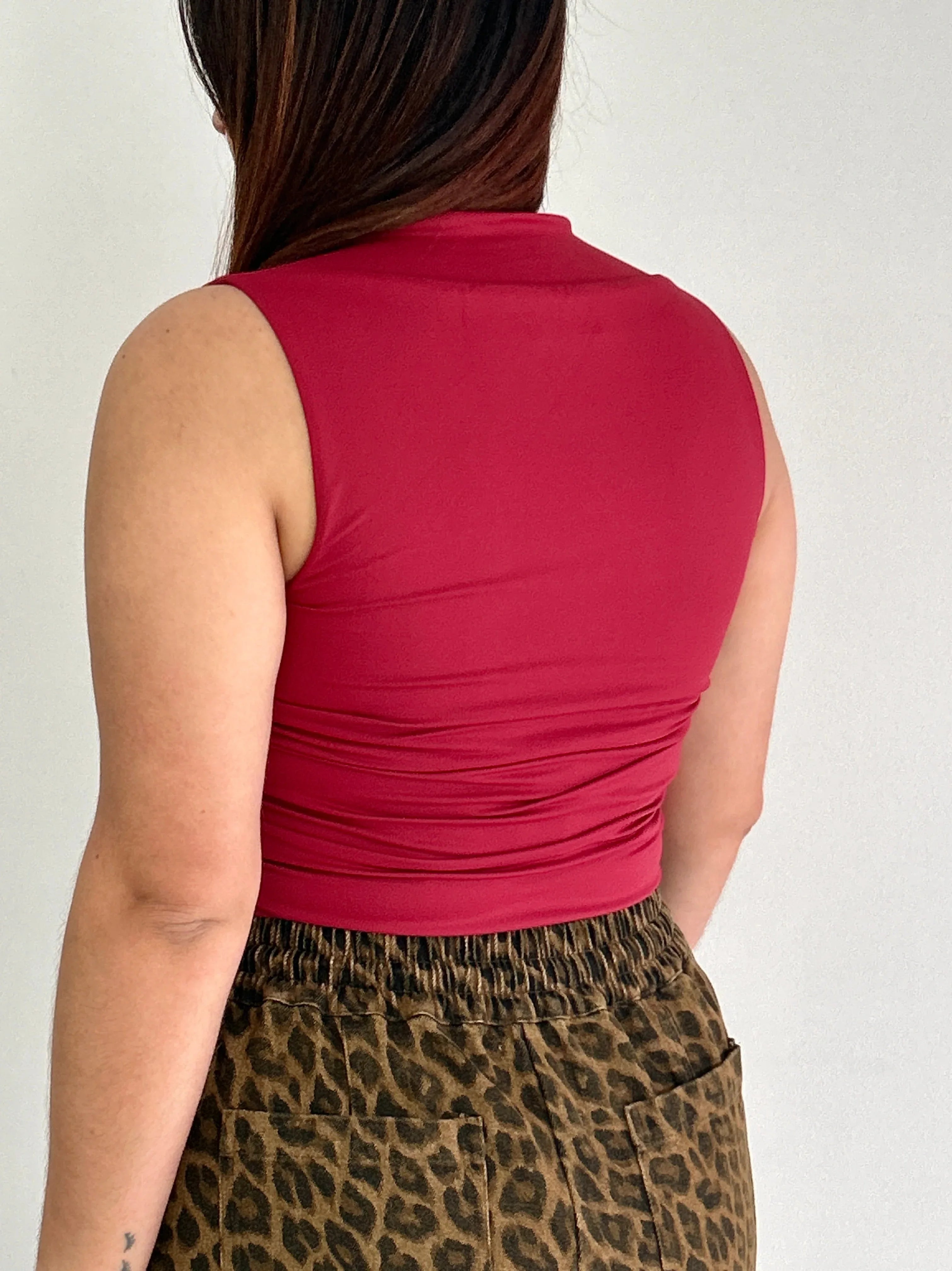 Nani Stretch Top - Cuevas Closet - Tops