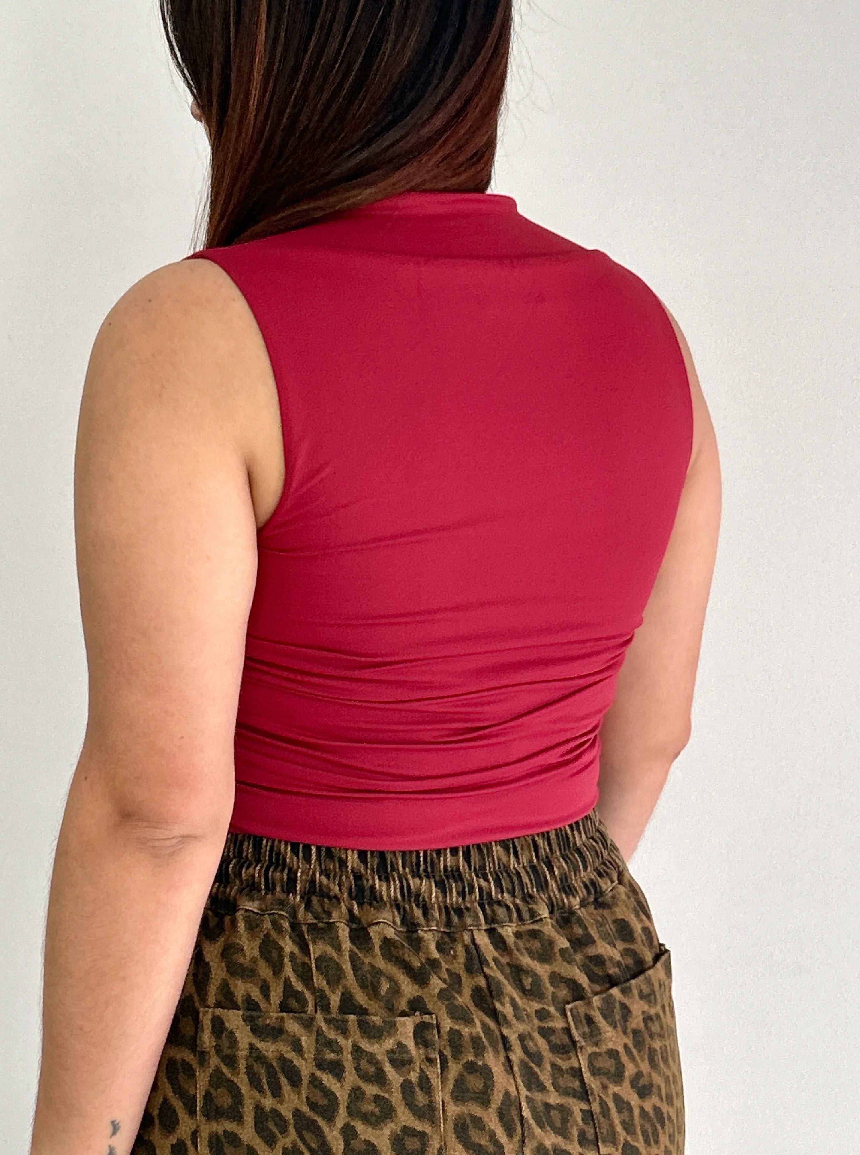 Nani Stretch Top - Cuevas Closet - Tops