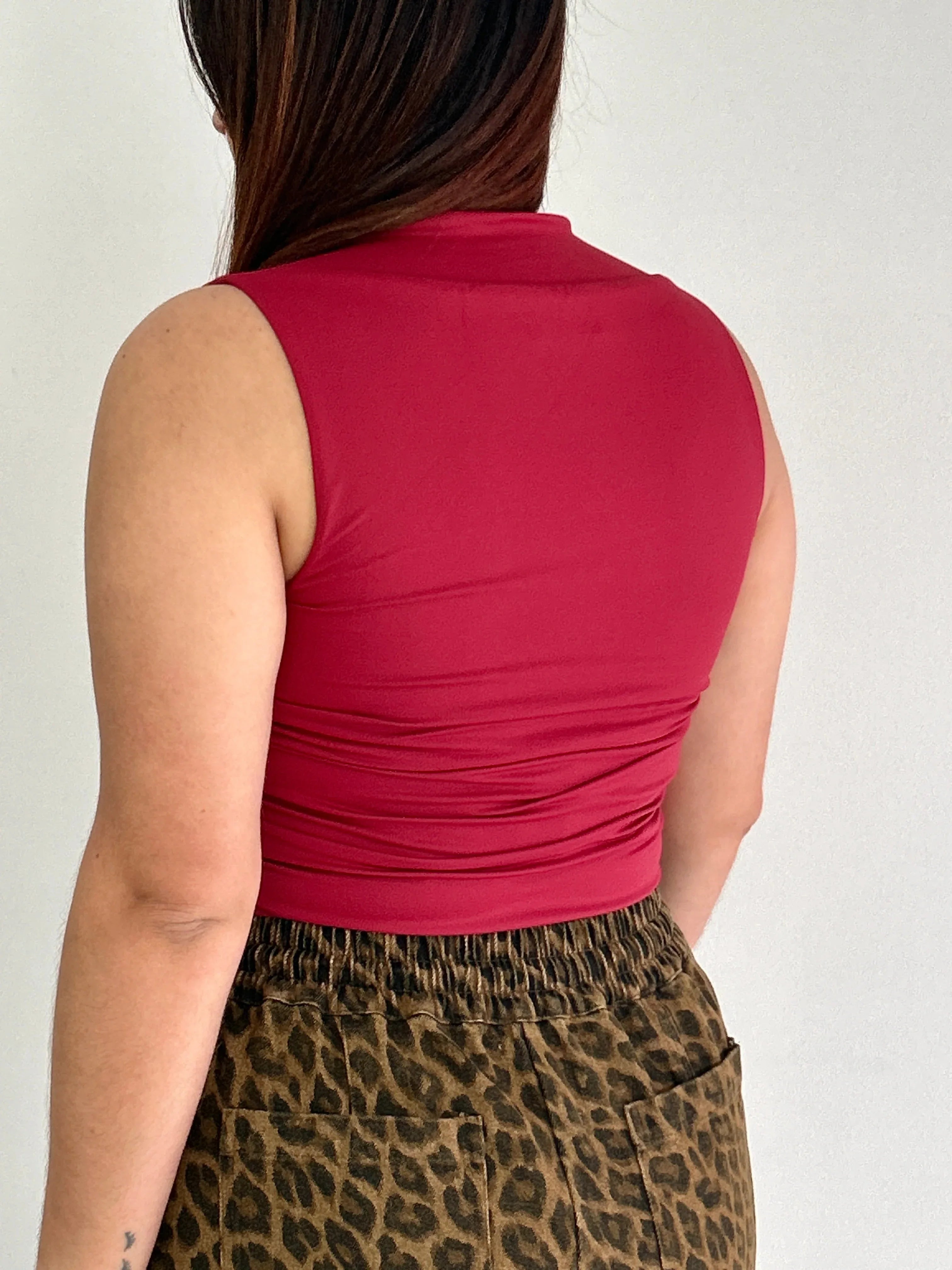 Nani Stretch Top - Cuevas Closet - Tops