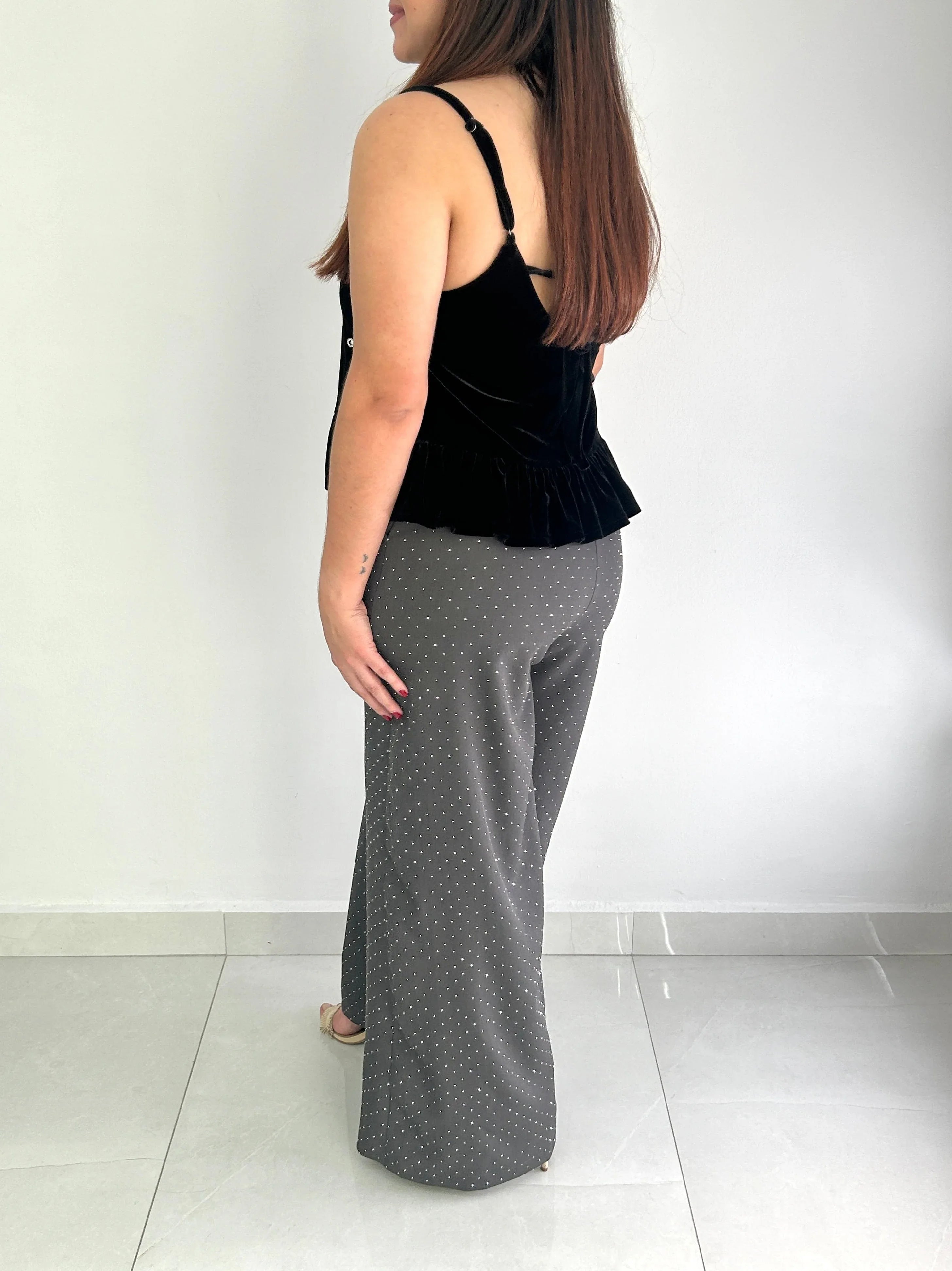 Poly Bow Top - Cuevas Closet - Tops