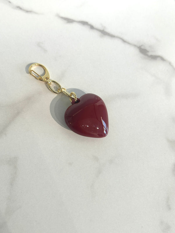 Heart Bag Charm