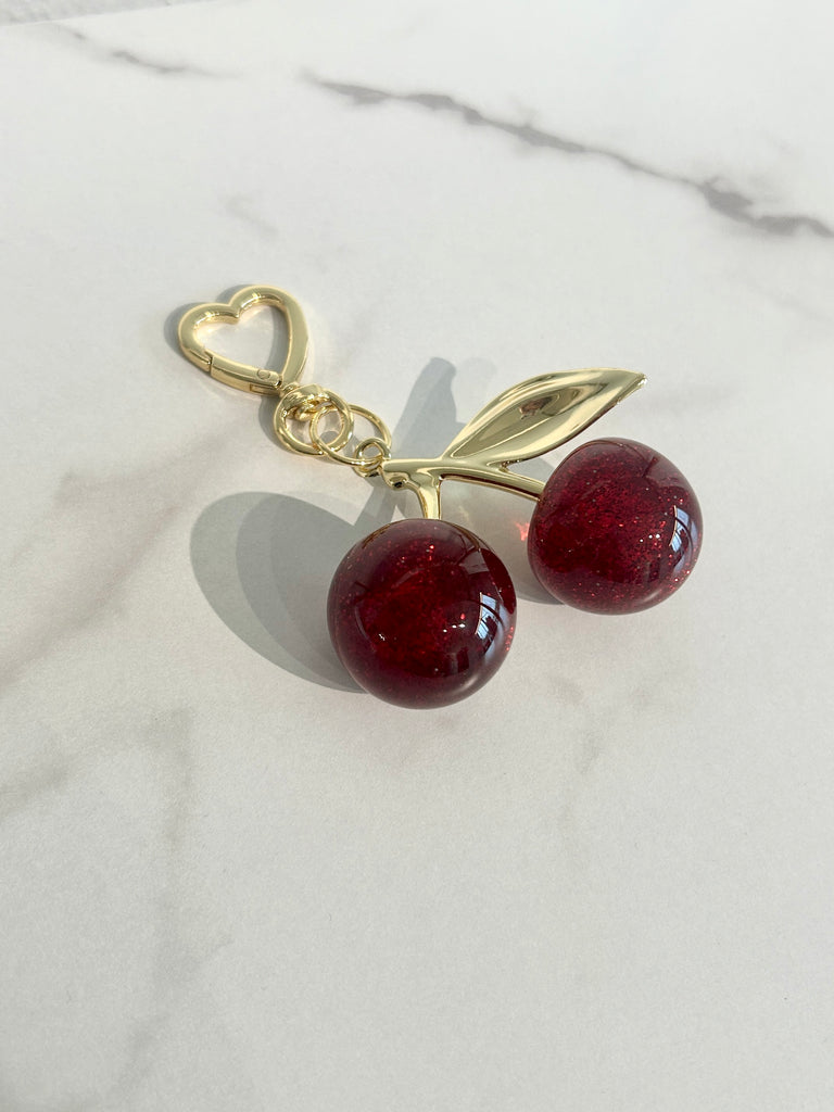 Cherry Bag Charm
