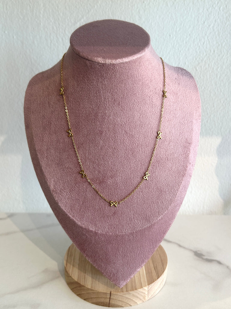 Bow Necklace