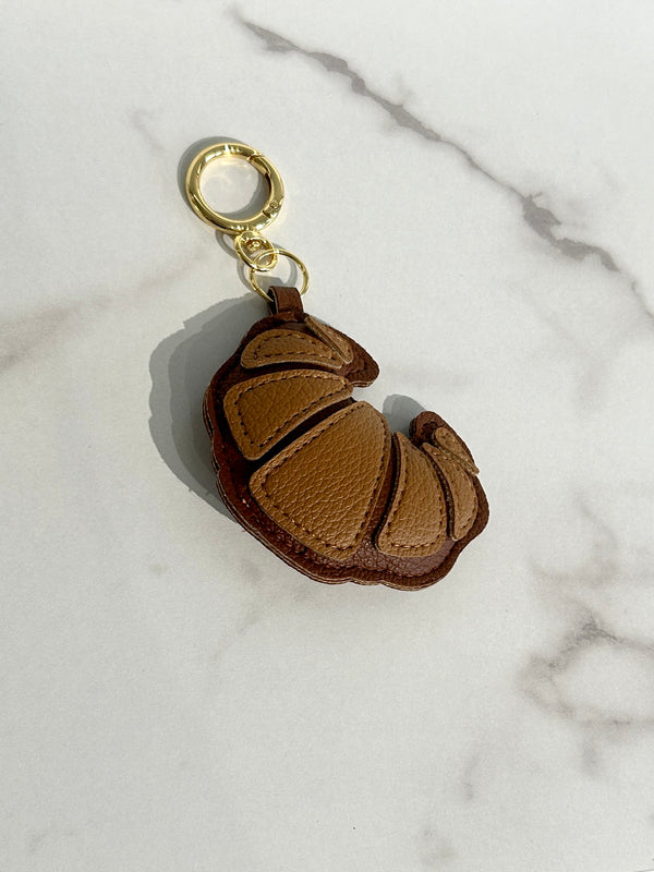 Croissant Bag Charm