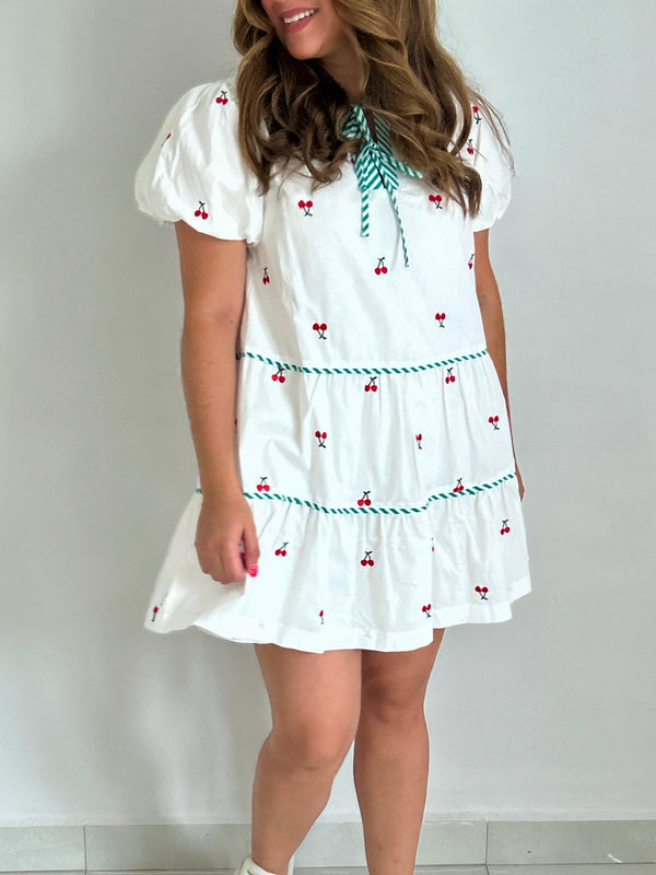 Cherry Dress - Cuevas Closet - Dresses