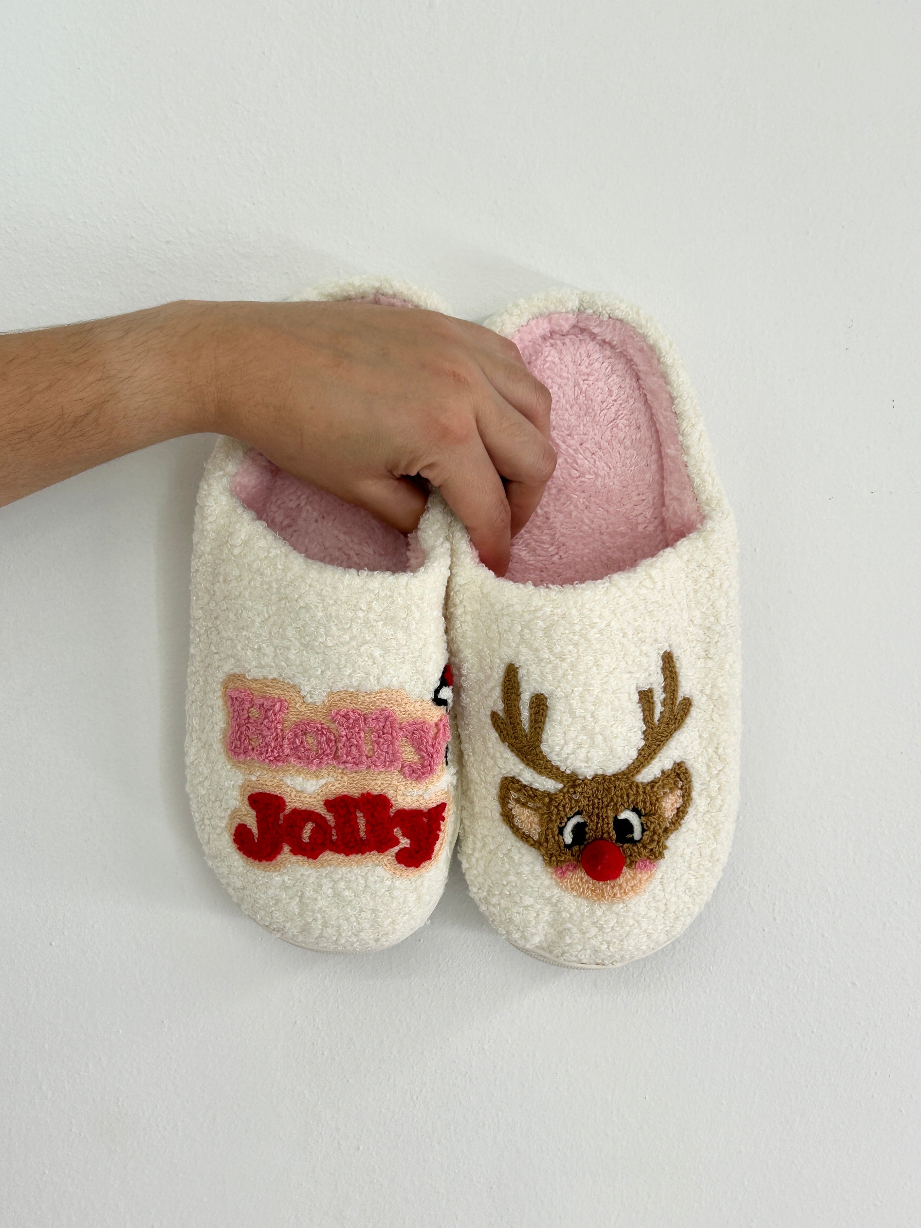 Christmas Slippers - Cuevas Closet - Accessories