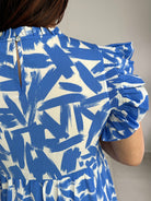 Erin Abstract Maxi Dress - Cuevas Closet - Dress