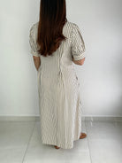 Malani Button Down Maxi Dress - Cuevas Closet - Dresses