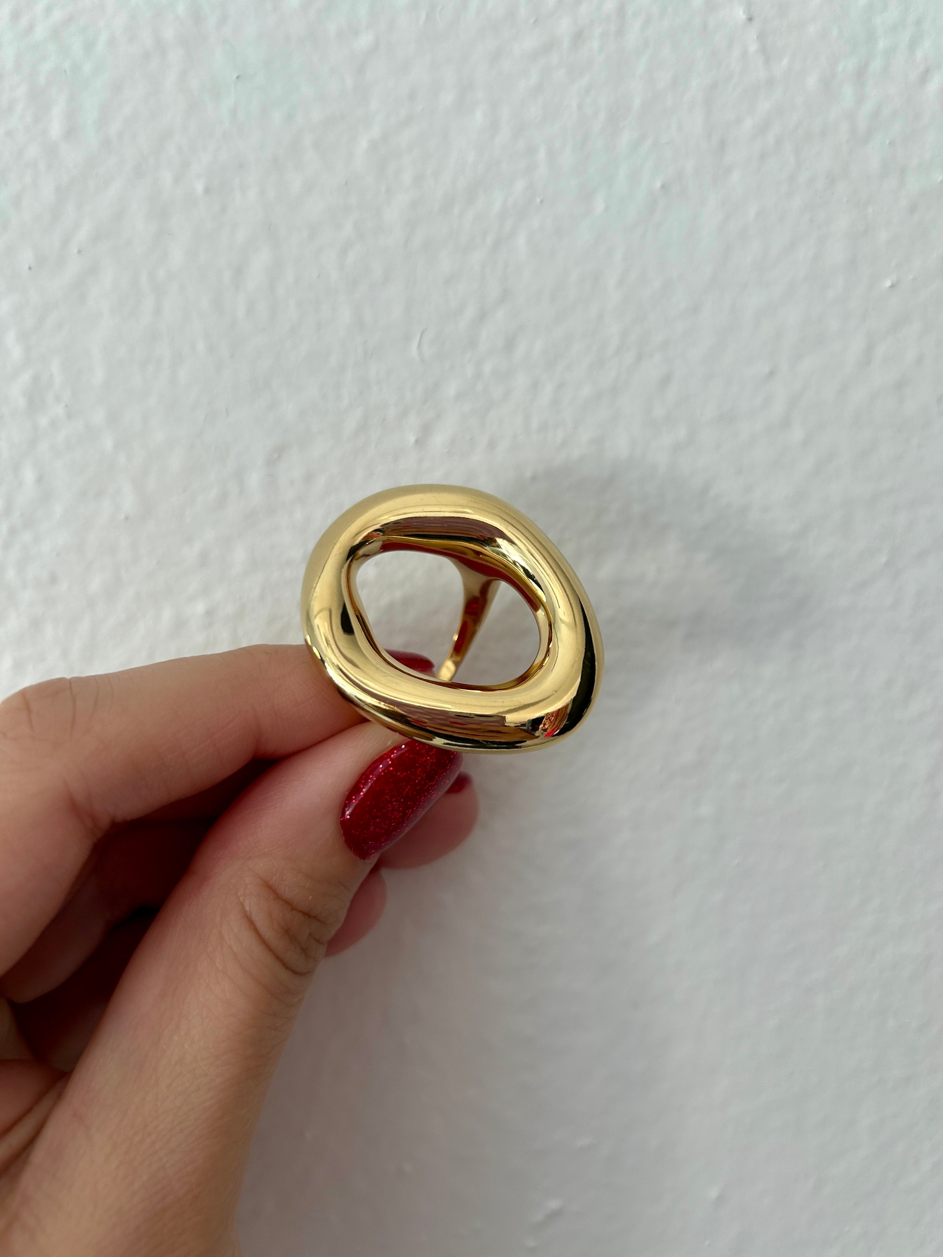 Organic Chunky Ring - Cuevas Closet - 