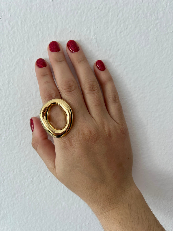 Organic Chunky Ring - Cuevas Closet - 