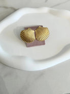 Sea Shell Shine Earrings - Cuevas Closet - 